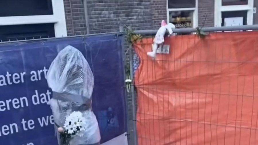 „Izrael-ellenes tüntetők” gyalázták meg Anne Frank szobrát – Elemi